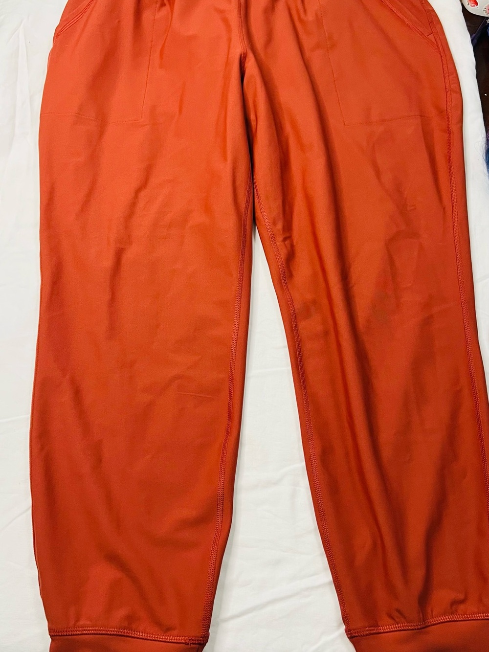 Old Navy Orange High-Rise Active Leggings